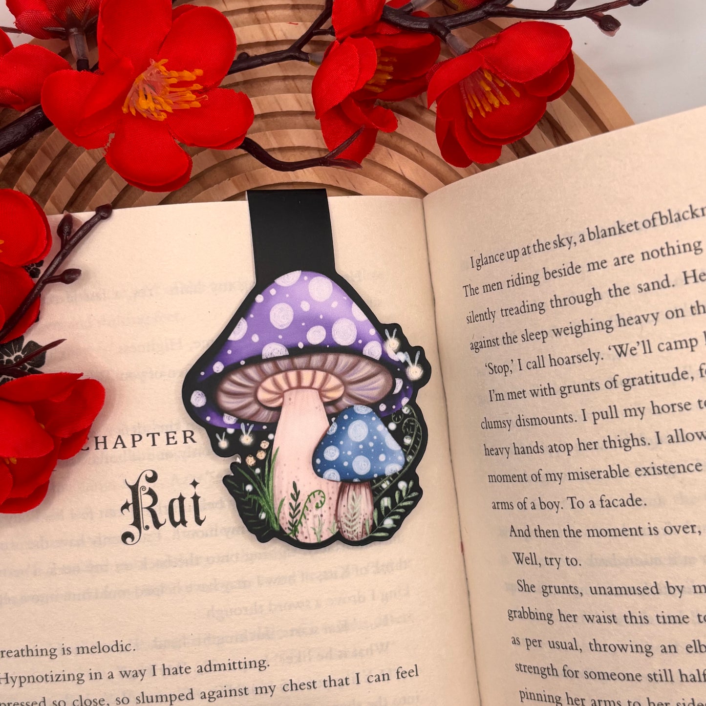 Magnetische Boekenlegger – Forest Glow | Enchanted Mushroom Design