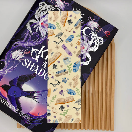 Boekenlegger – Cozy Reads | Boeken, Koffie & Bookish Patroon